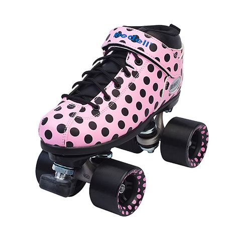 Riedell Dart Polka Dot Womens Speed Roller Skates 2017