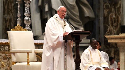 Texto Completo Homilía Del Papa Francisco En La Misa Crismal 2015