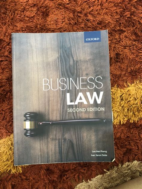 Business Law Second Edition By Lee Mei Pheng And Ivan Jeron Detta