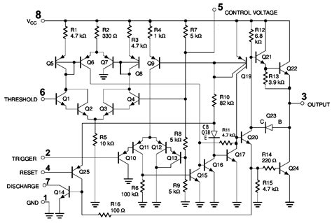 Astable 555 Timer Schematic Astable Mode Of 555 Timer Buildcircuit