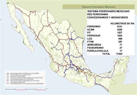 México lanza el Atlas del Sistema Ferroviario