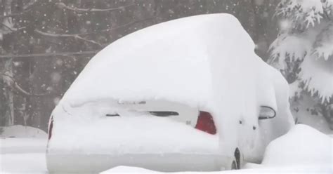 Snowstorm Whiteout Conditions Blanketing Northeast U S