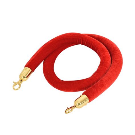 Red Velvet Rope With Golden Hook The Vega 97150 7395251