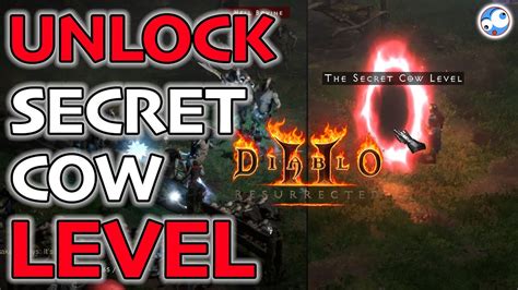 How To Make The Secret Cow Level In Diablo 2 Resurrected Guide Diablo