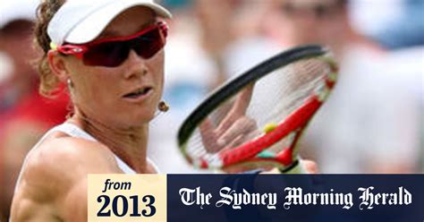 Calm On The Surface Stosur Cuts Grass Down To Size After Years In