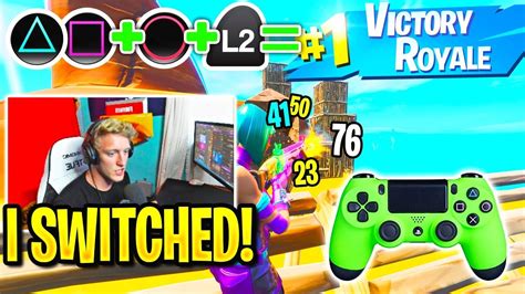Tfue Officially Switches To Controller Faze Sway Reacts Fortnite