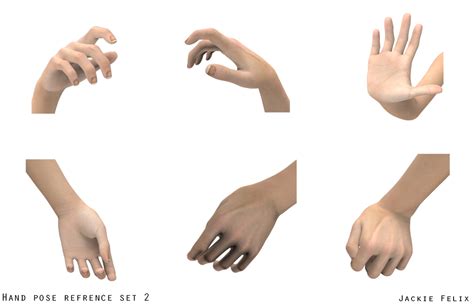 Hand Pose Reference Pack 2 By Jackiefelixart On Deviantart