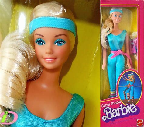 Great Shape Barbie Mattel 1983 Workout Barbie Barbie Dolls Vintage