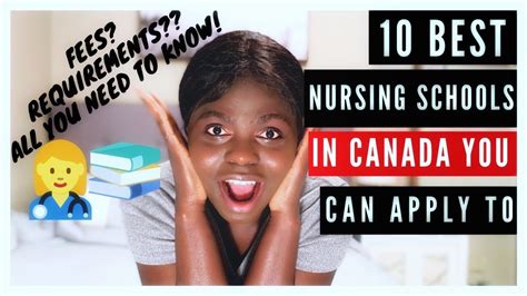 Top 10 Nursing Schools In Canada International Domestic Students