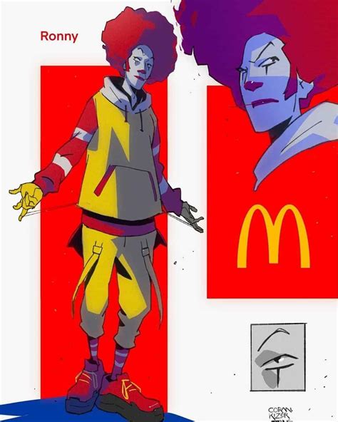 Check Out Fast Food Mascots Redesigned As Animated Style Characters