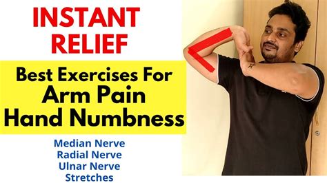 Arm Pain And Numbness In Hand Relief Exercises Nerve Compression Median
