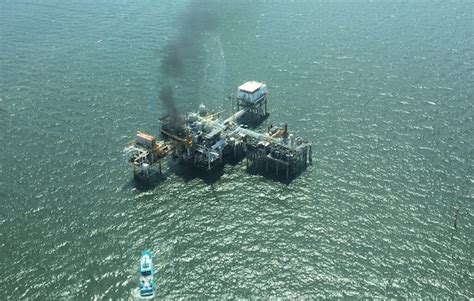Platform Fire In Gulf Of Mexico Off Louisiana Update