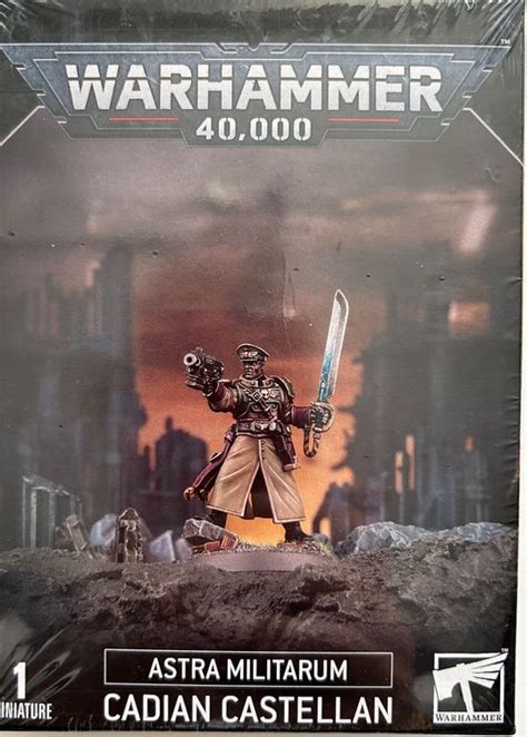 Warhammer 40000 Astra Militarum Cadian Castellan Acheter Sur Ricardo