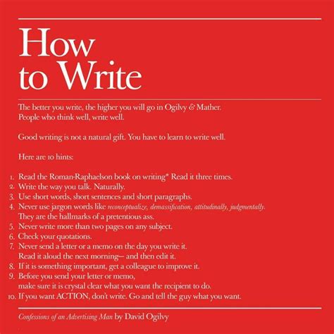 Here Are 10 Useful Tips On How To Write From The Man Considered The