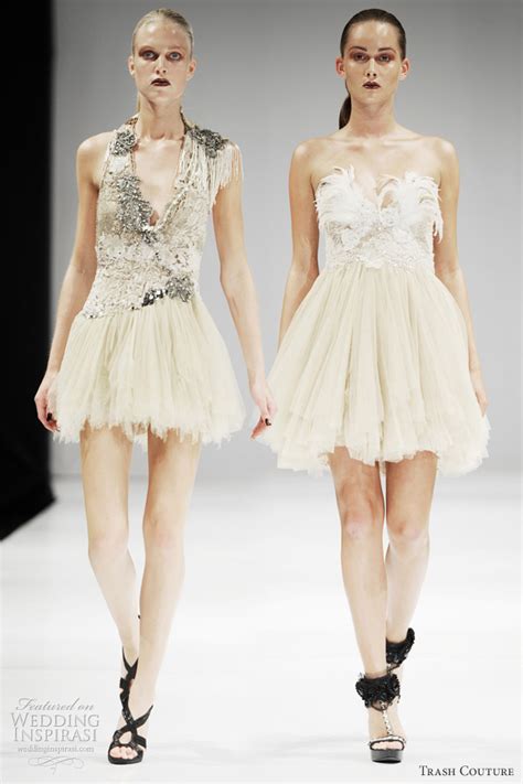 We appreciate this and recognize the immense talent that goes into every stitch. Trash Couture Wedding Dresses Spring 2012 — Black Swan ...