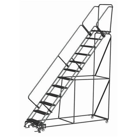Ballymore Steel Walk Down Ladders With 50 Degree Slope
