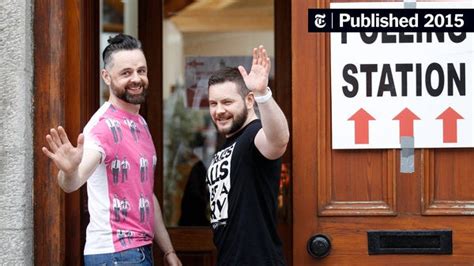 Ireland Votes In Referendum On Same Sex Marriage The New York Times