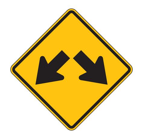 Two Downward Diagonal Arrows Symbol Sign W12 1 373 04798 Tapco