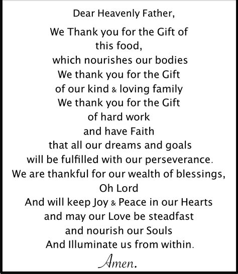 Christmas prayers for children are important because it teaches them that being thankful goes far beyond thanksgiving or any holiday. Pin by steelschool on Words to live by | Mealtime prayers, Prayers before meals, Prayer quotes