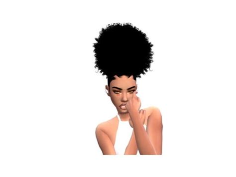 Beyoupeeps Erika Hair Beyoupeeps Sims 4 Body Mods Sims Hair Sims 4