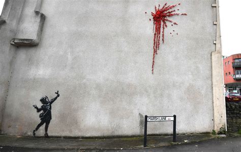 Banksy Says He Is Glad His Latest Artwork Was Vandalised