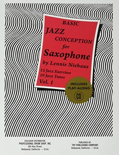 Try1057 Basic Jazz Conception For Saxophone Volume 1 Bookcd