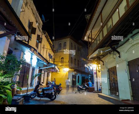 Stone Town Zanzibar February 2021 Nightlife In The Narrow Streets