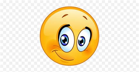 Bashful Smiley Png Image With Transparent Background Bashful Emoji