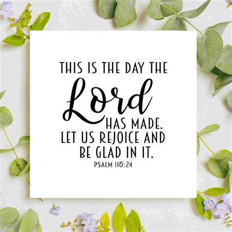 This Is The Day The Lord Has Made Bible Verse Wall Art Etsy France