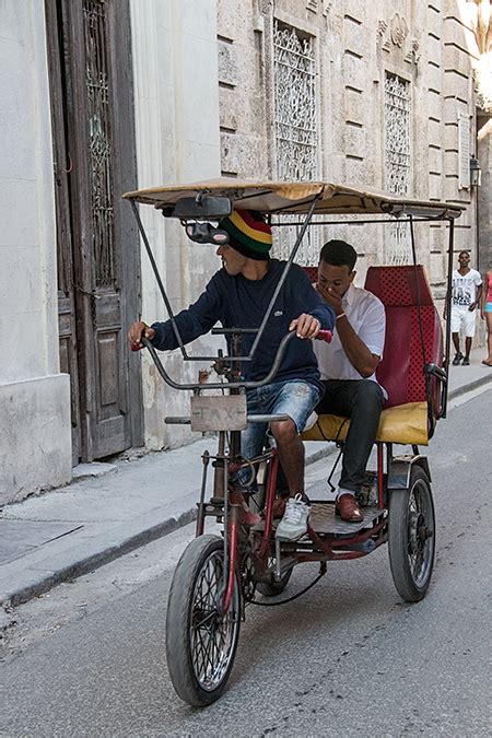 Bicycle Taxis Havana Cuba