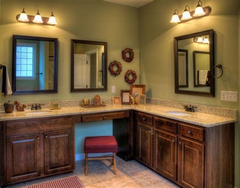 A corner bathroom vanity plays a major role in maximizing the space in a bathroom. Likable Corner Bathroom Vanities Design Interior Ideas ...
