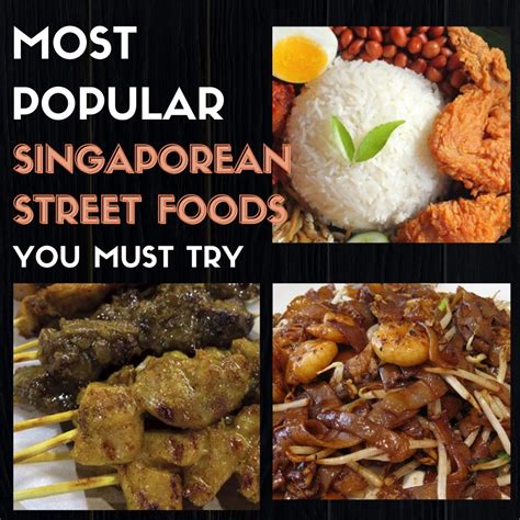 Most Popular Singaporean Street Foods You Must Try Asian Recipe