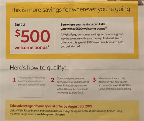 [Expired] [Targeted] Wells Fargo $500 Savings Account Bonus - Doctor Of