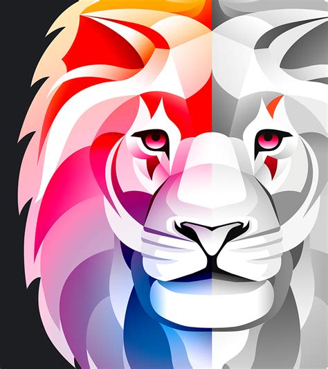 1920x2160 Resolution Lion Art 1920x2160 Resolution Wallpaper