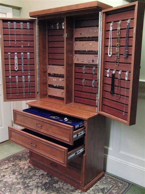 Rylex Custom Cabinetry And Closets Photos Jewelry Cabinet Diy Storage