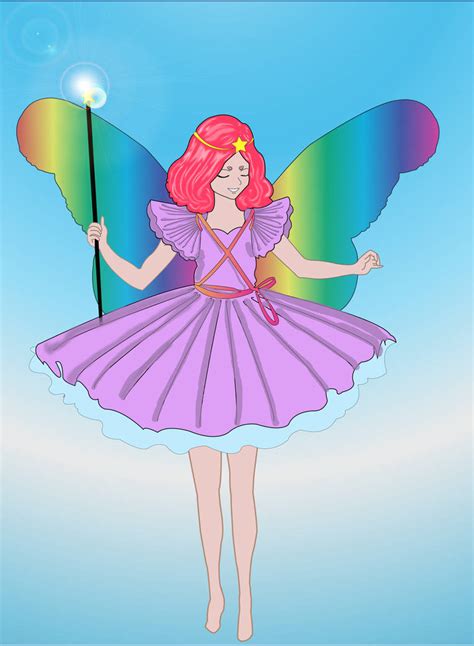 Rainbow Fairy By Jorrne On Deviantart