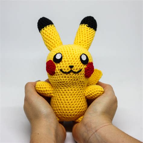 Pikachu Pattern Amigurumino Pokemon Pattern Pokemon Crochet