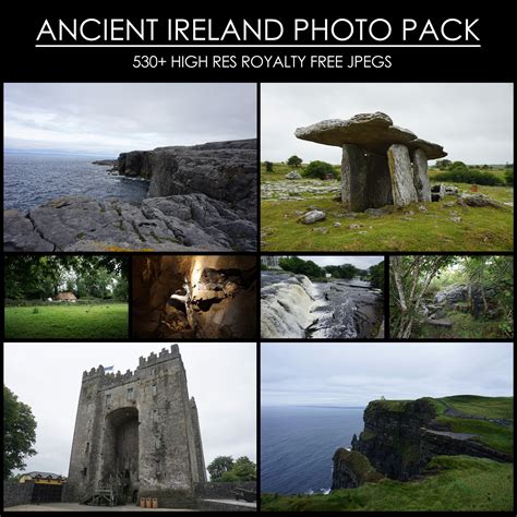Artstation Ancient Ireland Photo Pack Resources