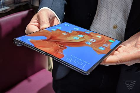 Huaweis Mate X Is The Best First Draft Of A Foldable Phone The Verge