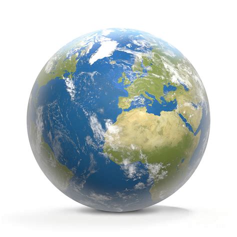 World Map Planet Earth Globe 3d Illustration Elements Of This Image