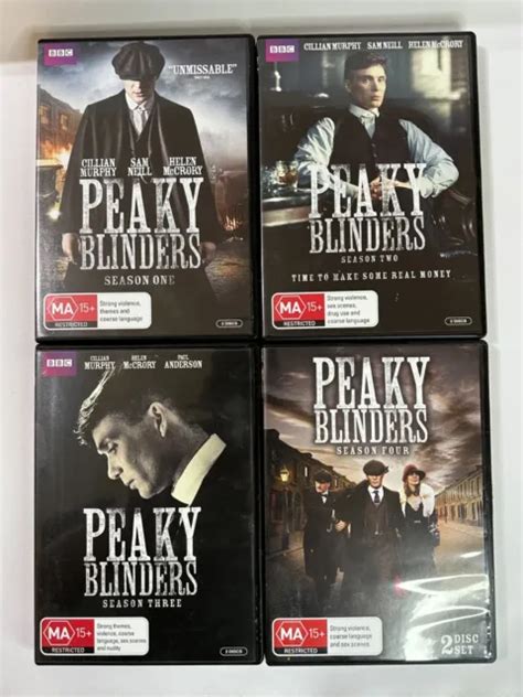 Peaky Blinders Season 1 2 3 4 Dvd Tv Series 3035 Picclick