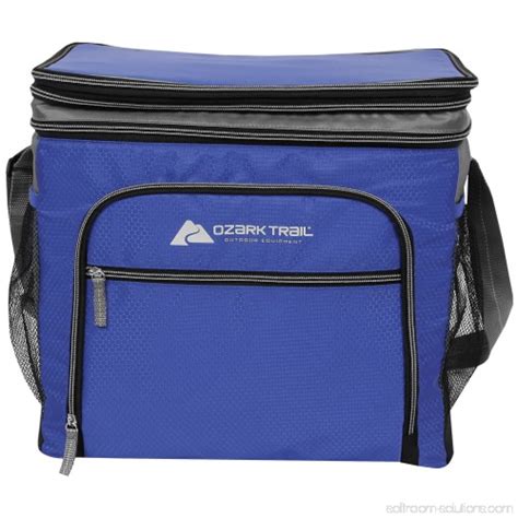 Ozark Trail Outdoor Equipment 36 Can Expandable Top Soft Sided Blue