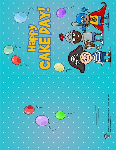 Free Printable Birthday Card For Boys Woo Jr Kids Activities