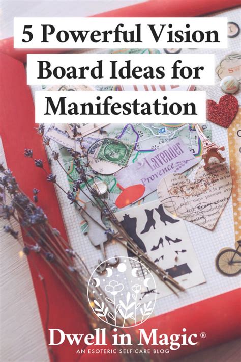 5 Easy Vision Board Ideas For Manifesting Magic In 2023 Dwell In Magic®