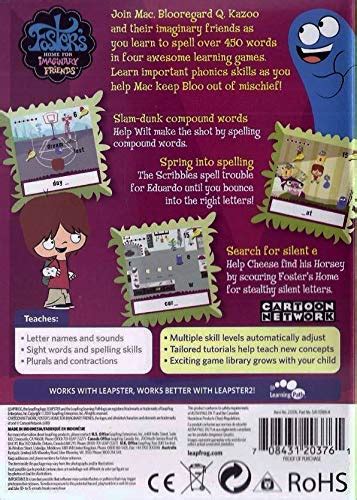 Foster S Home For Imaginary Friends Leapster Imagination Companions A Foster S Home For