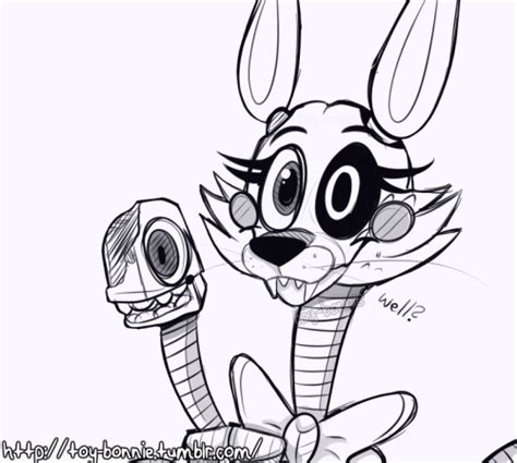 Five nights at freddy's coloring pages five nights at freddys fnaf coloring pages printable. mangle (fnaf 2) | Tumblr