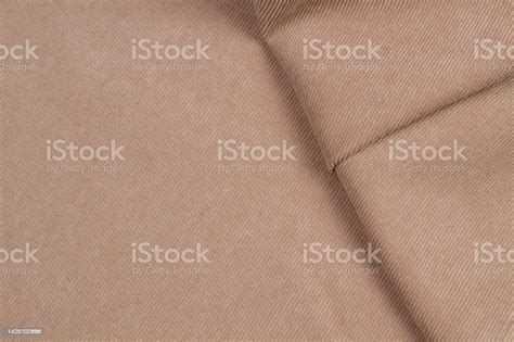 Ribbed Corduroy Texture Background Corduroy Fabric Texture Stock Photo