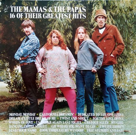 The Mamas And The Papas ‎ 16 Of Their Greatest Hits Mca Coral ‎ 201 526 Płyty Winylowe