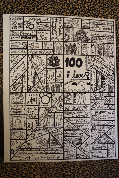 100 Things I Love Beginning Of The Year Activity Activities For
