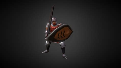 Low Poly Knight Buy Royalty Free 3d Model By Lascoyt C5ad2b0